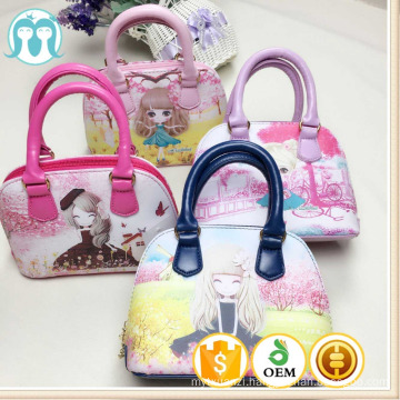 2017 Latest Style Tote bag Fashion Round Little Girls Bags with Pretty Cartoon Girls Printing Picture Hand Bag
2017 Latest Style Fashion Round Little Girls Bags with Pretty Cartoon Girls Printing Picture Hand Bag 